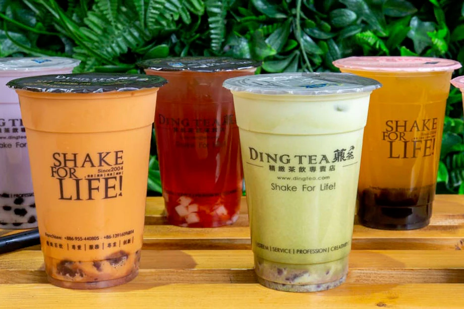 Ding Tea drinks