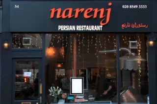 Narenj Persian restaurant in Kingston