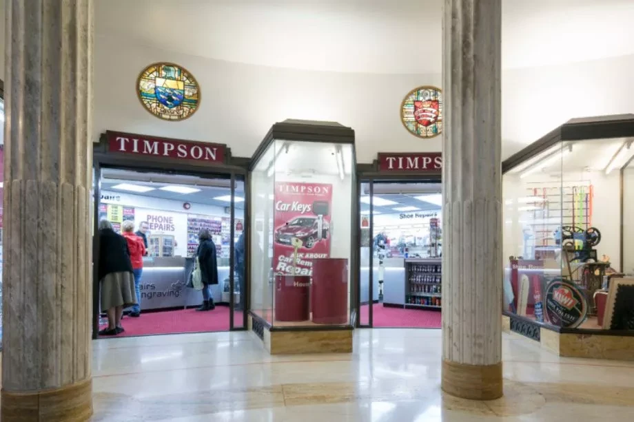 photo of Timpson shop inside the Bentall Centre