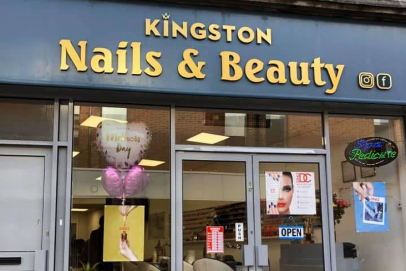 Kingston nails and beauty shop front