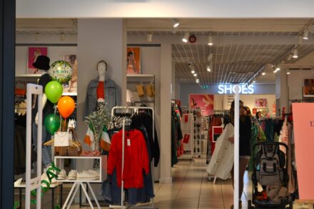 An Image of the inside of Kingston's New Look shop