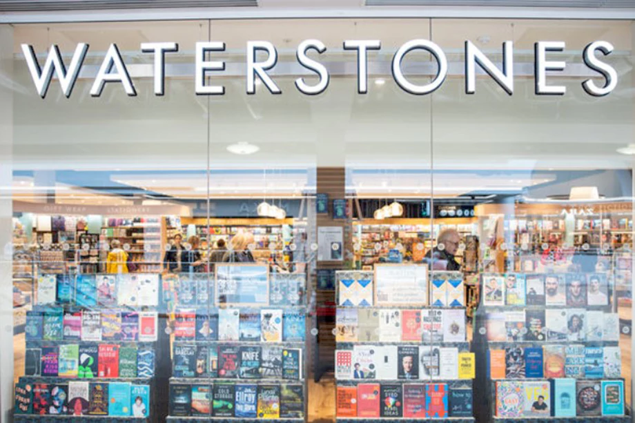 An image of a shop front full of books