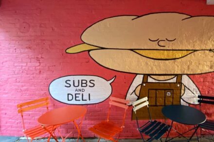 image of The Neighbourhood Subs & Deli artwork on Old London Road