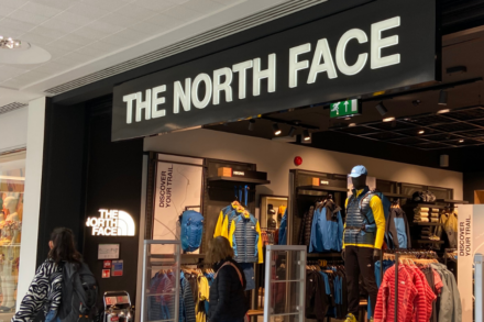image of The North Face shop in the Bentall Centre