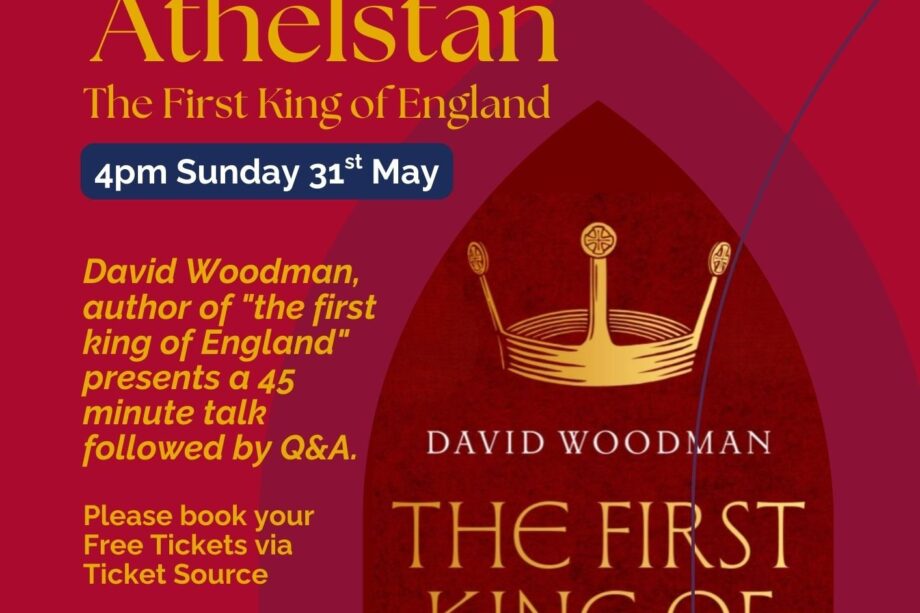 David Woodman Talk: Author of “The first king of England” book